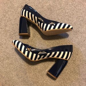 Mellow Yellow Chunky Heels